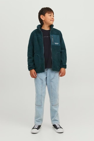 T-shirt - Marineblauw - Jack & Jones Junior