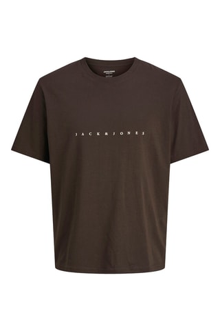 T-shirt - Donkerbruin - Jack & Jones Junior