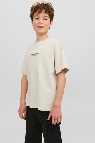 T-shirt - Beige - Jack & Jones Junior