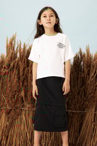 Biologisch Katoenen T-shirt - Wit - Name it Kids