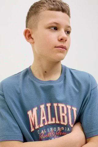 Relaxed T-shirt - Blauw - Jack & Jones Junior