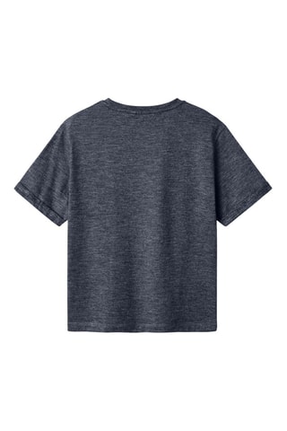 T-shirt - Gemêleerd Donkerblauw Name it Kids