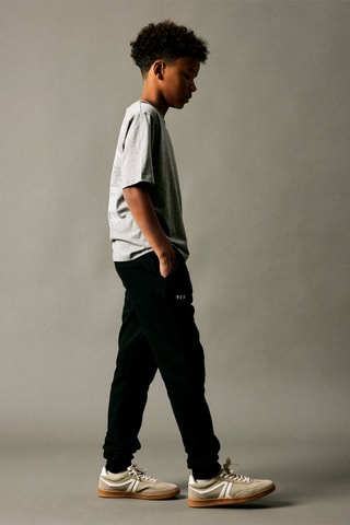 T-shirt - Gemêleerd Grijs - Name it Kids