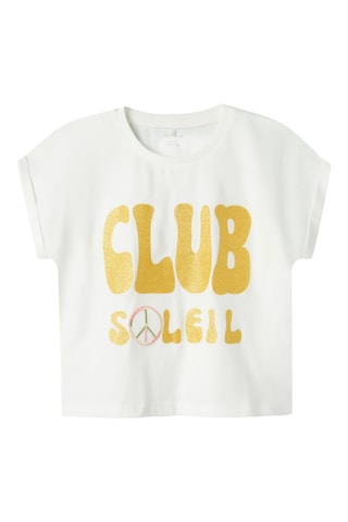 Biologisch Katoenen T-shirt - Wit - Name it Kids