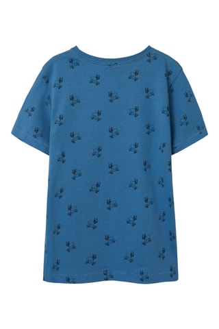 Biologisch Katoenen T-shirt - Blauw - Name it Kids