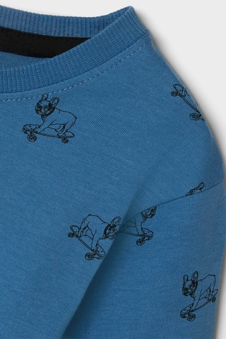 Biologisch Katoenen T-shirt - Blauw - Name it Kids