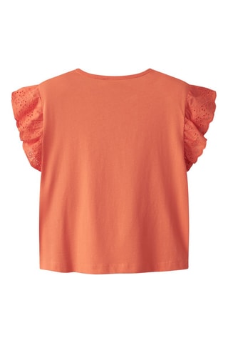 T-shirt - Zalmkleurig - Name It