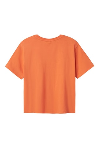 T-shirt - Zalmkleurig - Name It