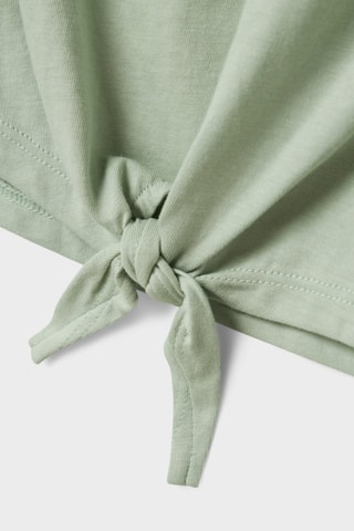 Geknoopt T-shirt - Zeegroen - Name It