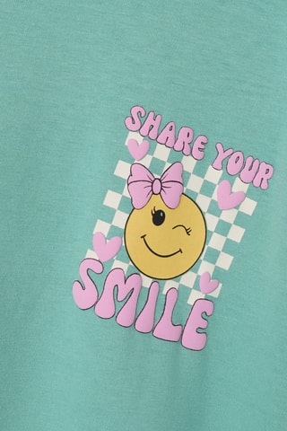 Biologisch Katoenen T-shirt - Lichtgroen - Name It