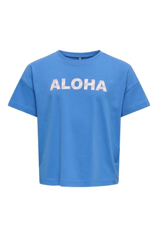 T-shirt - Indigoblauw - Kids Only