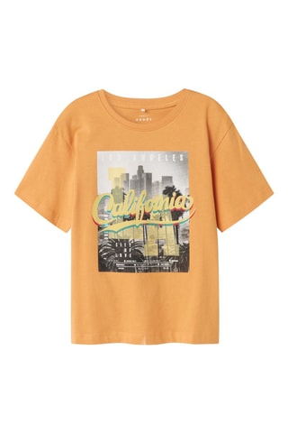 T-shirt - Mosterdgeel - Name It