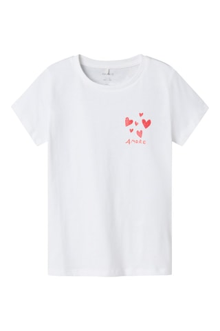 Biologisch Katoenen T-shirt - Wit - Name It