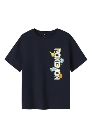 T-shirt Pokémon - Marineblauw - Name It
