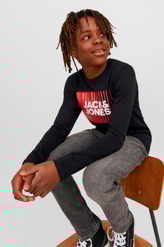 Biologisch Katoenen T-shirt Zwart