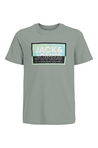 T-shirt - Zeegroen - Jack & Jones Junior