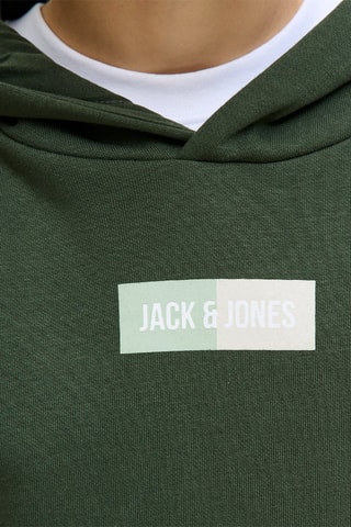 Sweater met Capuchon - Donkergroen Jack & Jones Junior