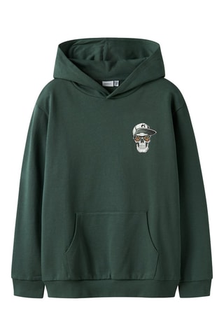 Biologisch Katoenen Sweater - Groen - Name it Kids