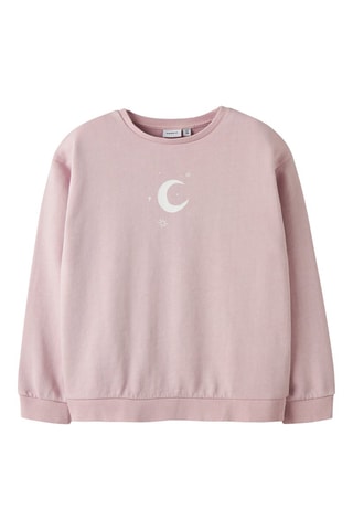 Biologisch Katoenen Sweater - Lichtpaars - Name it Kids