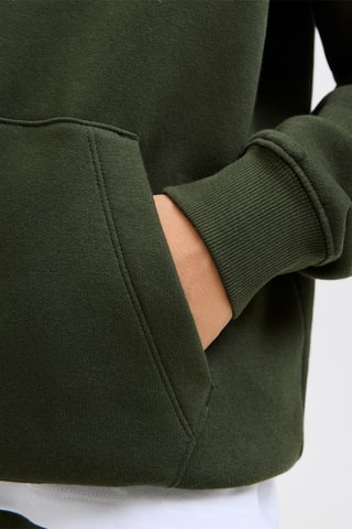 Biologisch Katoenen Sweater met Capuchon - Kaki - Jack & Jones Junior