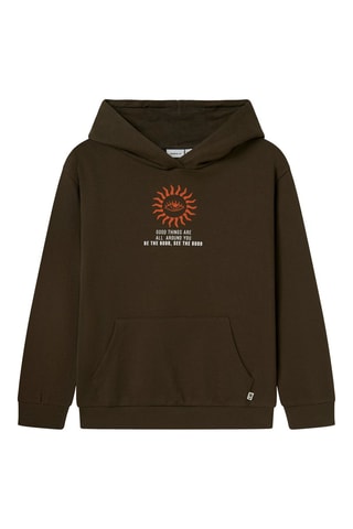 Biologisch Katoenen Sweater - Kaki - Name it Kids