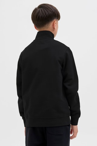 Biologisch Katoenen Sweater - Zwart - Jack & Jones Junior