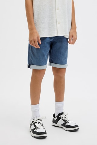 Spijkershort Regular - Blauw - Jack & Jones Junior