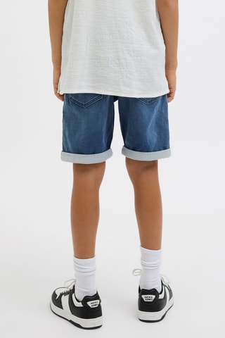 Spijkershort Regular - Blauw - Jack & Jones Junior