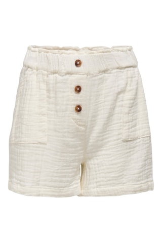 Biologisch Katoenen Short - Ecru - Kids Only
