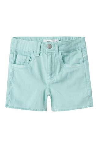 Spijkershort - Lichtblauw - Name It