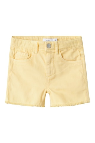 Spijkershort - Geel - Name It