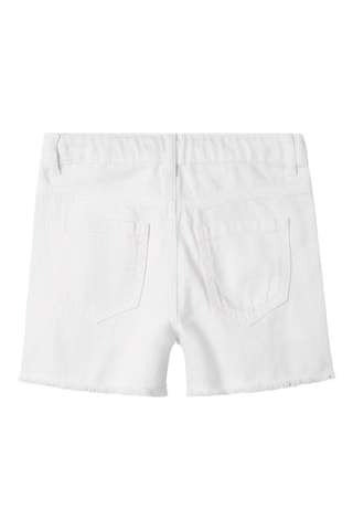 Spijkershort - Wit - Name It