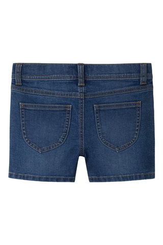 Spijkershort - Kobaltblauw - Name It