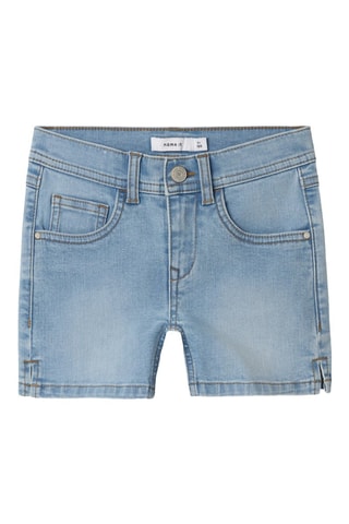 Spijkershort - Lichtblauw - Name It