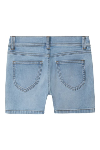 Spijkershort - Lichtblauw - Name It