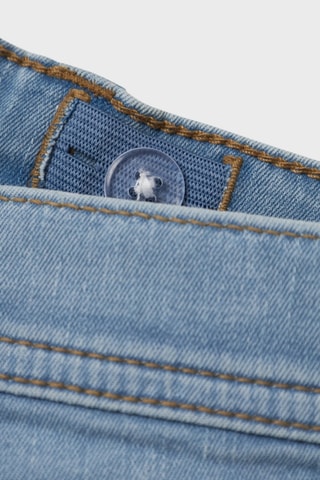 Spijkershort - Lichtblauw - Name It