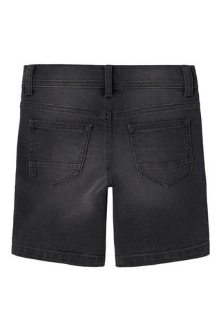 Spijkershort - Donkergrijs - Name It