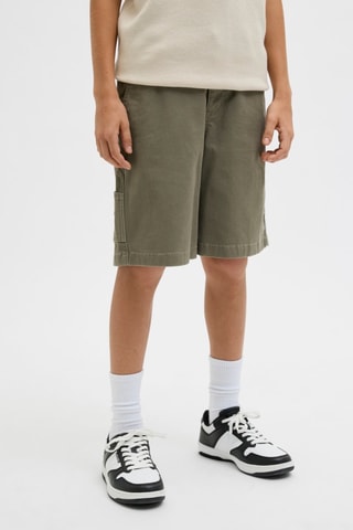 Spijkerbermuda - Olijfgroen - Jack & Jones