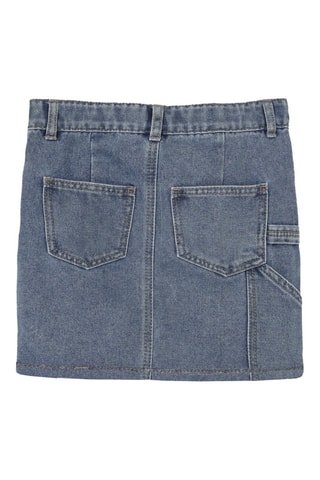 Biologisch Katoenen Spijkerrok - Blauw - Name it Kids