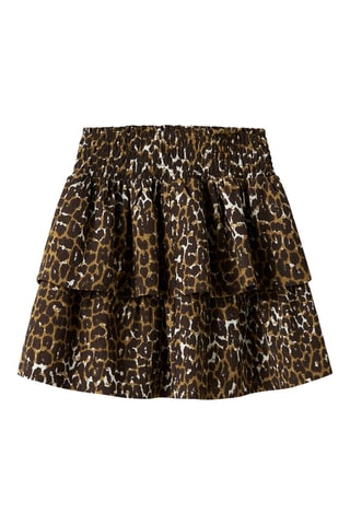 Rok met ruches - Bruin - Name it Kids