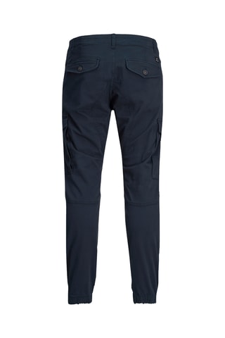 Biologisch Katoenen Cargobroek - Marineblauw - Jack & Jones Junior