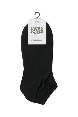 5 Paar Enkelsokken - Zwart - Jack & Jones Junior