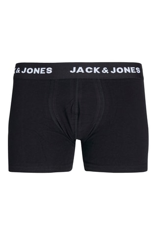 5 Biologisch Katoenen Boxers - Zwart - Jack & Jones Junior
