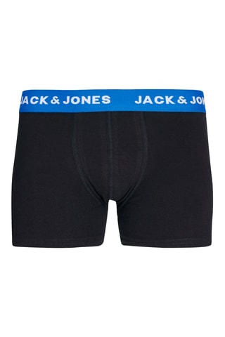 5 Biologisch Katoenen Boxers - Zwart - Jack & Jones Junior
