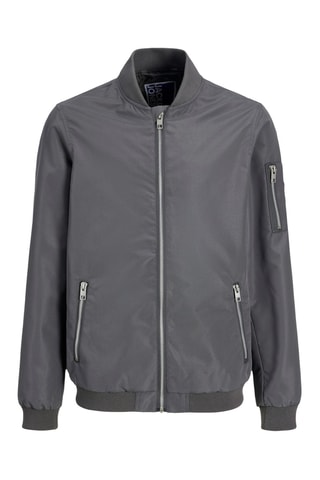 Bomberjack - Donkergrijs - Jack & Jones Junior