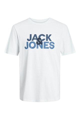 T-shirt - Wit - Jack & Jones Junior