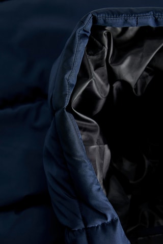 Gewatteerde jas met capuchon - Marineblauw - Jack & Jones Junior