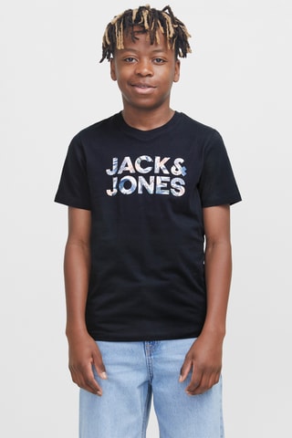 T-shirt regular - Marineblauw - Jack & Jones Junior