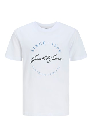 3 T-shirts regular - Wit en Zwart - Jack & Jones Junior