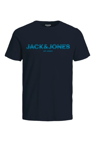 T-shirt regular - Marineblauw - Jack & Jones Junior